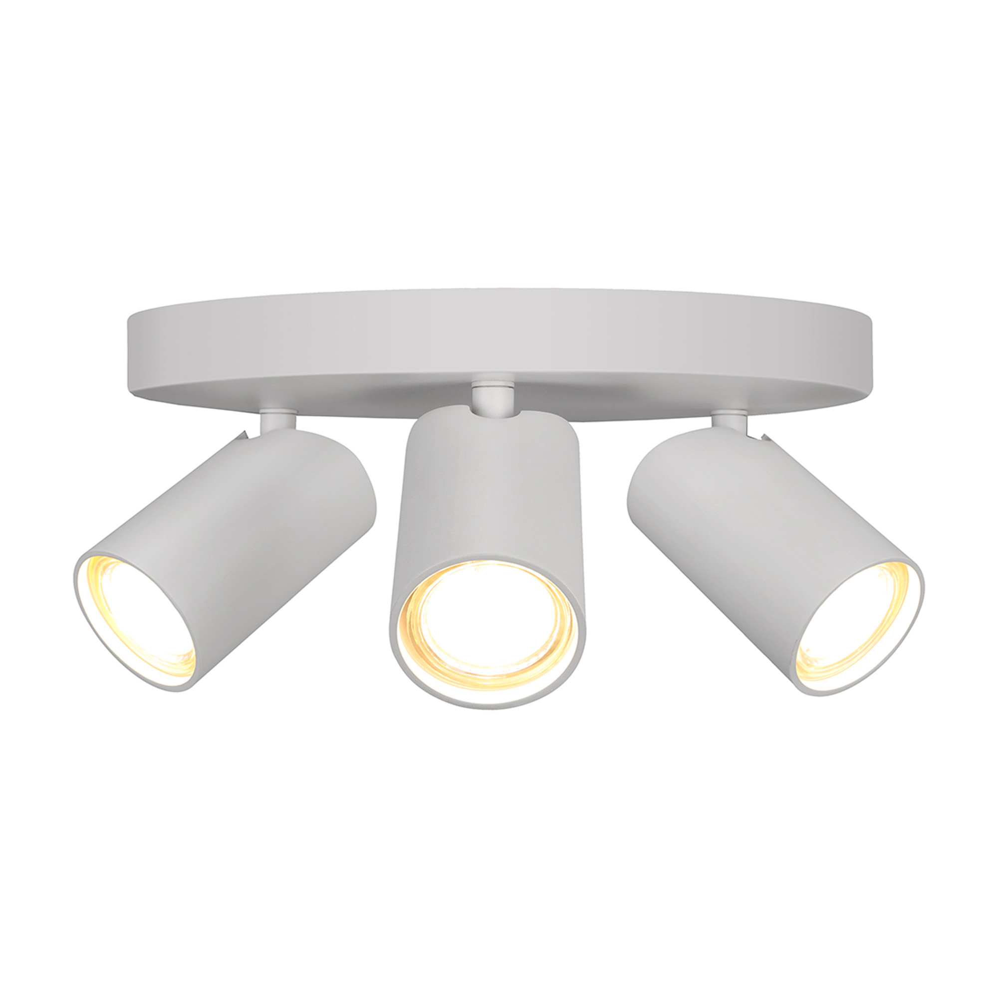 Sal Matt White Ceiling Lights Mantra Fusion Surface Spot Lights